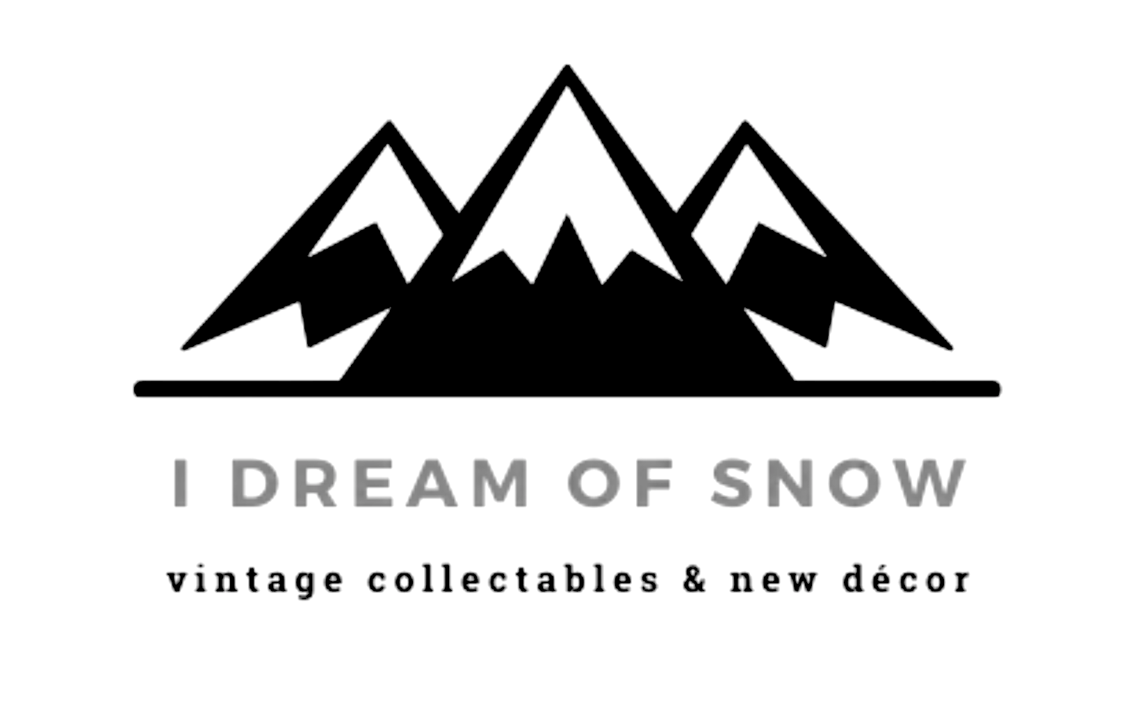 I Dream Of Snow Vintage Collectables & New Decor logo