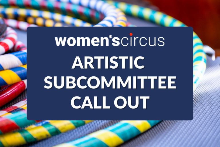Artistic Subcommittee Call Out